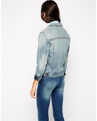 blaue Jeansjacke von Dr. Denim