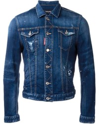 blaue Jeansjacke von DSQUARED2