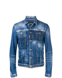 blaue Jeansjacke von DSQUARED2