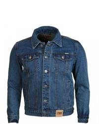 blaue Jeansjacke von Duke Clothing