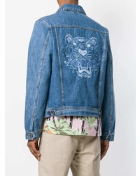 blaue Jeansjacke von Kenzo