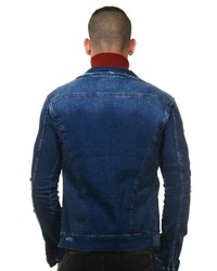 blaue Jeansjacke von EX-PENT