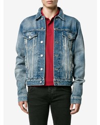 blaue Jeansjacke von Balenciaga