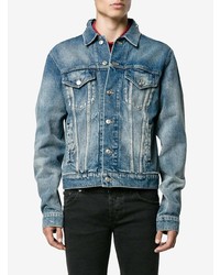 blaue Jeansjacke von Balenciaga