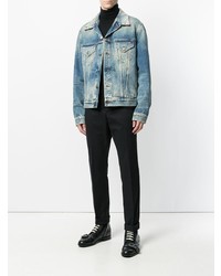 blaue Jeansjacke von Gucci