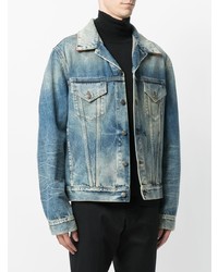 blaue Jeansjacke von Gucci