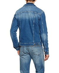 blaue Jeansjacke von Hilfiger Denim