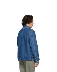 blaue Jeansjacke von A.P.C.