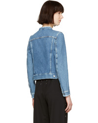 blaue Jeansjacke von Acne Studios