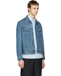 blaue Jeansjacke von A.P.C.