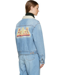 blaue Jeansjacke von Etoile Isabel Marant