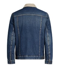 blaue Jeansjacke von Jack & Jones