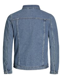 blaue Jeansjacke von Jack & Jones