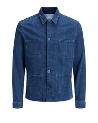 blaue Jeansjacke von Jack & Jones