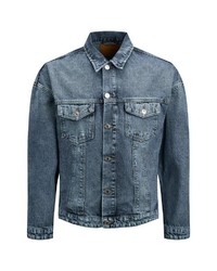 blaue Jeansjacke von Jack & Jones