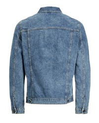 blaue Jeansjacke von Jack & Jones