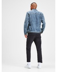 blaue Jeansjacke von Jack & Jones