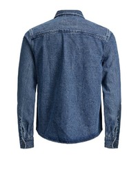 blaue Jeansjacke von Jack & Jones