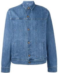 blaue Jeansjacke