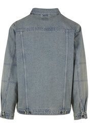 blaue Jeansjacke von karl kani
