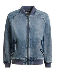 blaue Jeansjacke von khujo