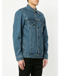 blaue Jeansjacke von Makavelic