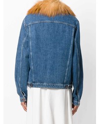 blaue Jeansjacke von Forte Dei Marmi Couture