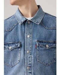 blaue Jeansjacke von Levi's