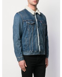 blaue Jeansjacke von Levi's