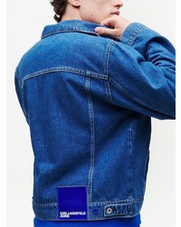 blaue Jeansjacke von KARL LAGERFELD JEANS