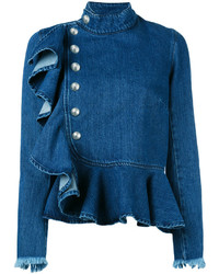 blaue Jeansjacke von MARQUES ALMEIDA