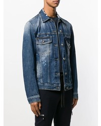 blaue Jeansjacke von Philipp Plein