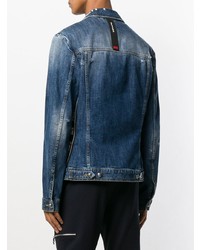 blaue Jeansjacke von Philipp Plein