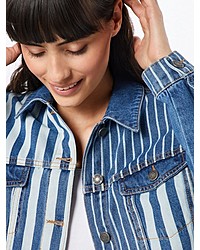 blaue Jeansjacke von Noisy May