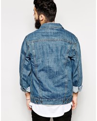 blaue Jeansjacke von Reclaimed Vintage