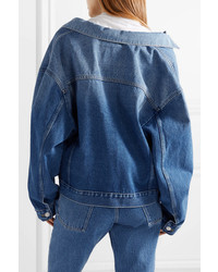 blaue Jeansjacke von Balenciaga