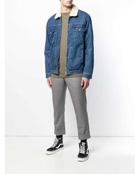 blaue Jeansjacke von Edwin