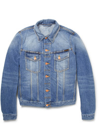 blaue Jeansjacke von Nudie Jeans