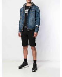 blaue Jeansjacke von Philipp Plein