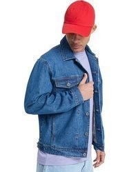 blaue Jeansjacke von Quiksilver