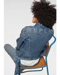 blaue Jeansjacke von Replay