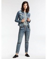 blaue Jeansjacke von Sandwich