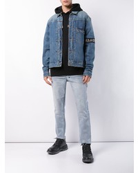 blaue Jeansjacke von Mastermind Japan