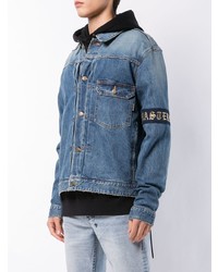 blaue Jeansjacke von Mastermind Japan