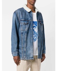 blaue Jeansjacke von Levi's