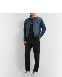 blaue Jeansjacke von Givenchy