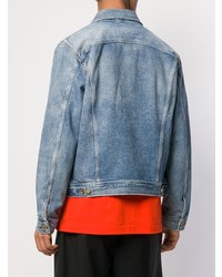 blaue Jeansjacke von Diesel