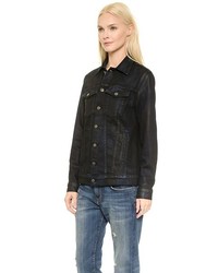 blaue Jeansjacke von Current/Elliott