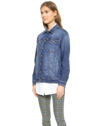 blaue Jeansjacke von Current/Elliott