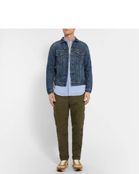 blaue Jeansjacke von orSlow